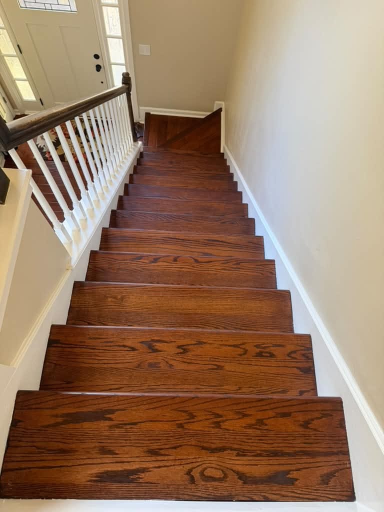 A room with a floor installed by USA Floors Depot LLC